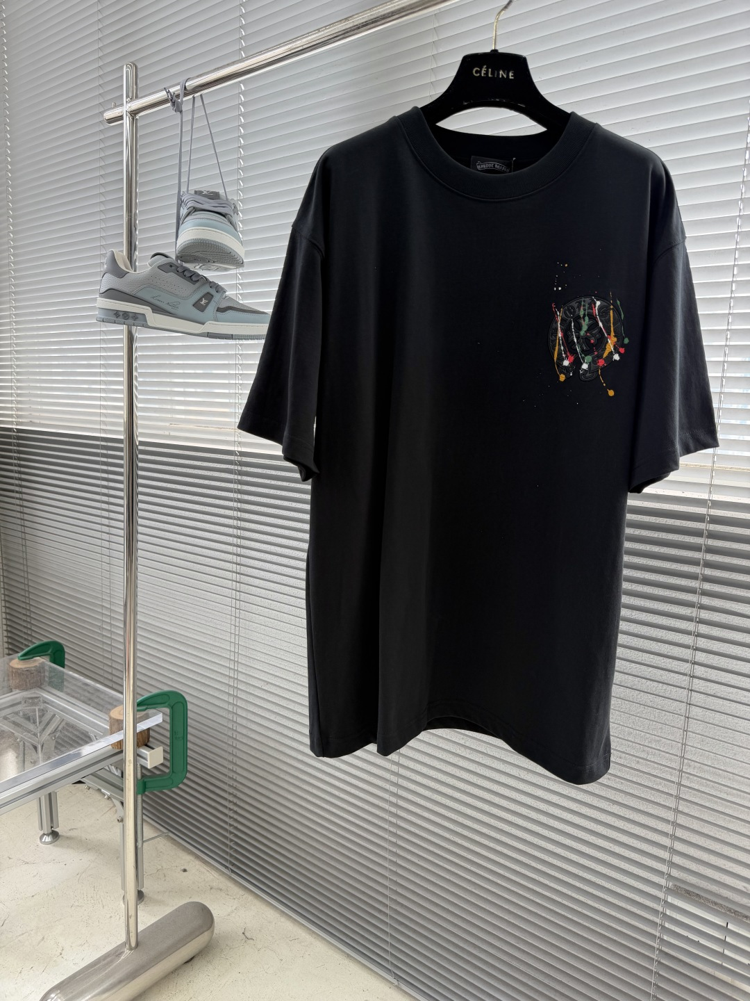 Chrome Hearts Graffiti Logo T-Shirt - Image 3
