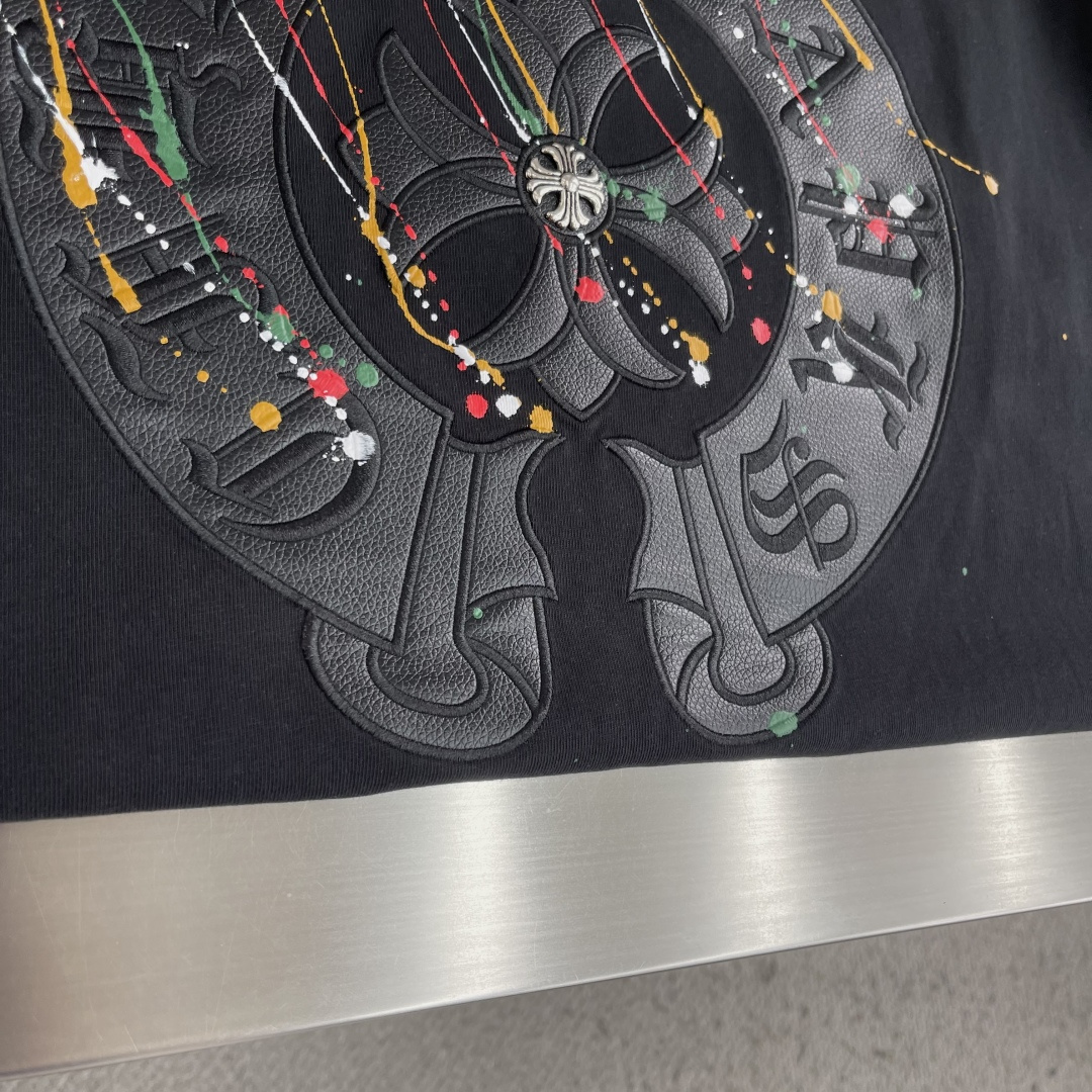 Chrome Hearts Graffiti Logo T-Shirt - Image 6