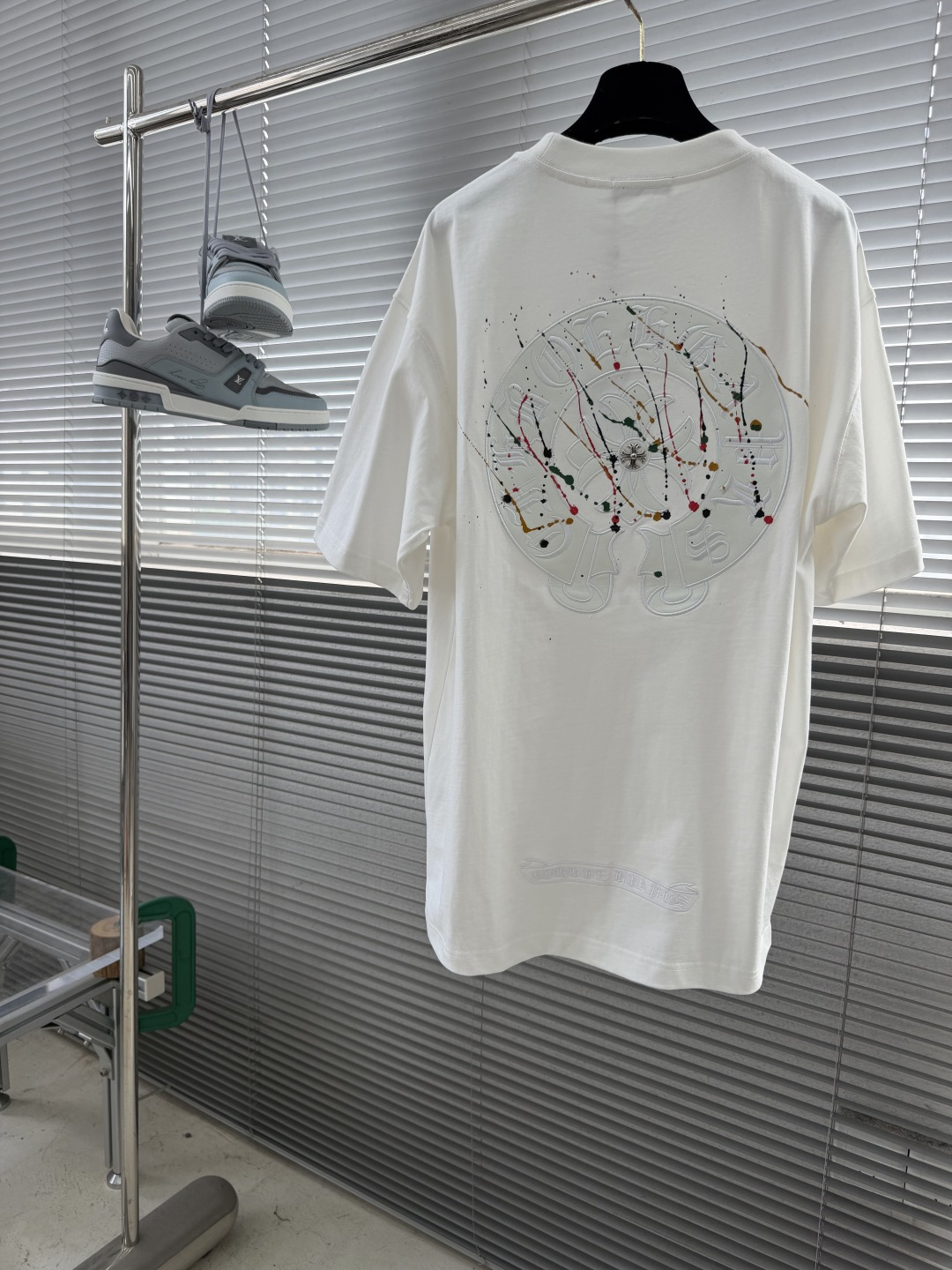 Chrome Hearts Graffiti Logo T-Shirt - Image 2